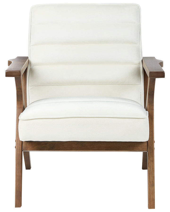 Kisa Armchair Velvet Off-White