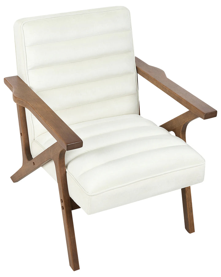 Kisa Armchair Velvet Off-White