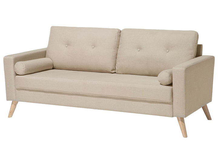 Kalmar 2 Seater Fabric Sofa Beige