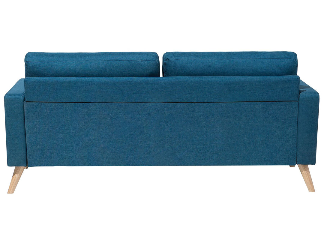 Kalmar 2 Seater Fabric Sofa Blue