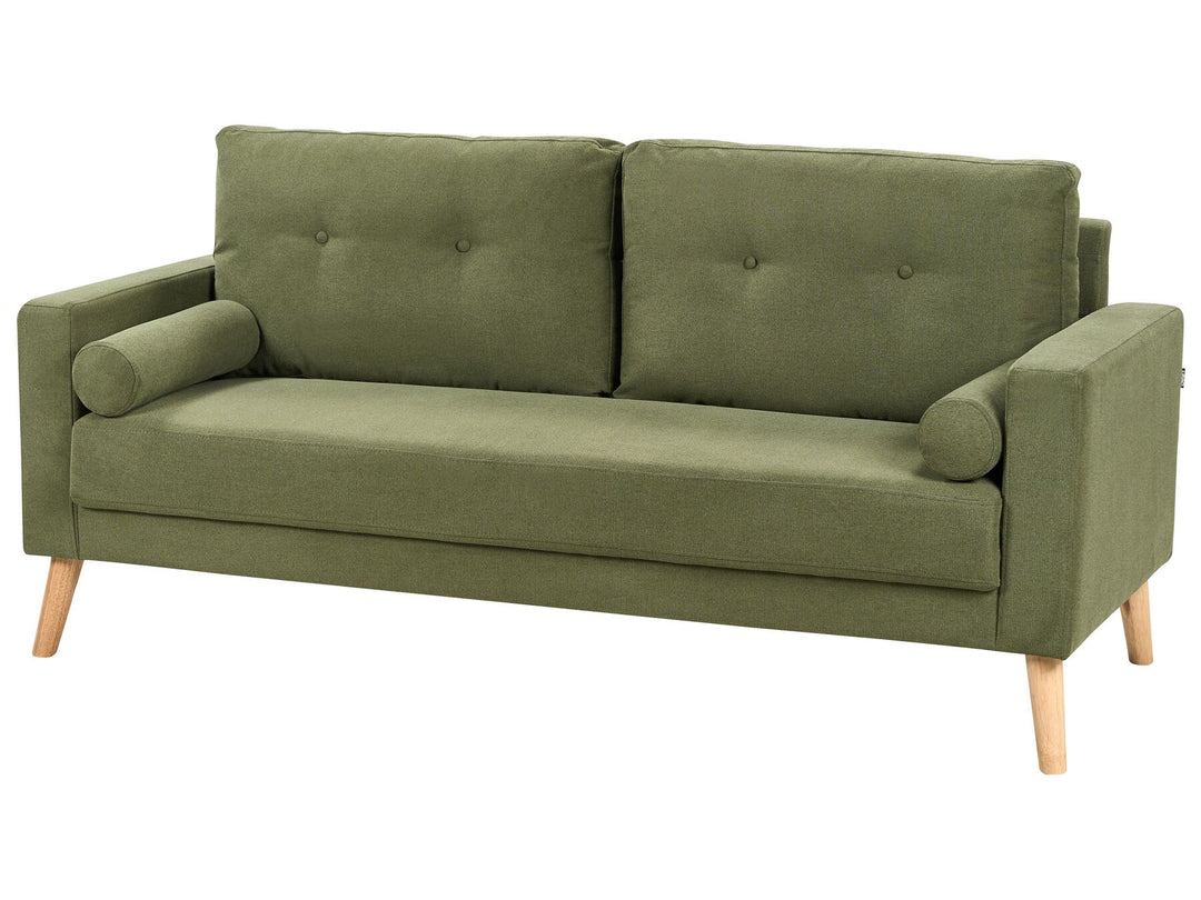 Kalmar 2 Seater Fabric Sofa Green