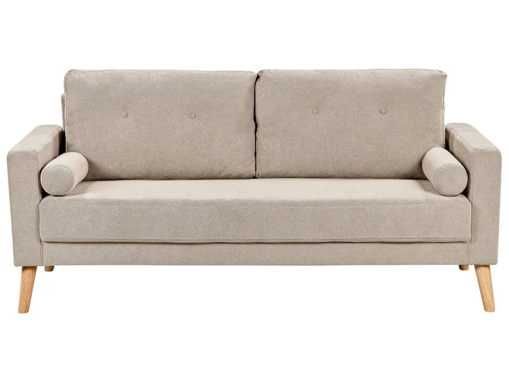 Kalmar 2 Seater Fabric Sofa Taupe