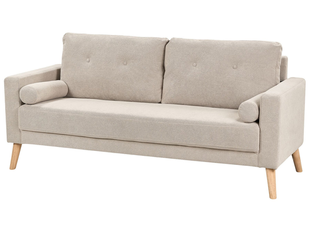 Kalmar 2 Seater Fabric Sofa Taupe