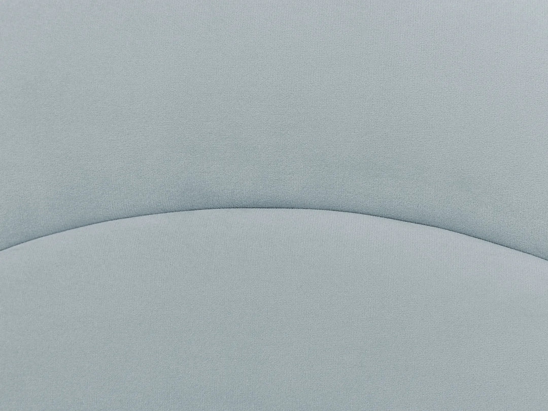 Kids Bed Velvet 90 x 200 cm Light Blue Berlin