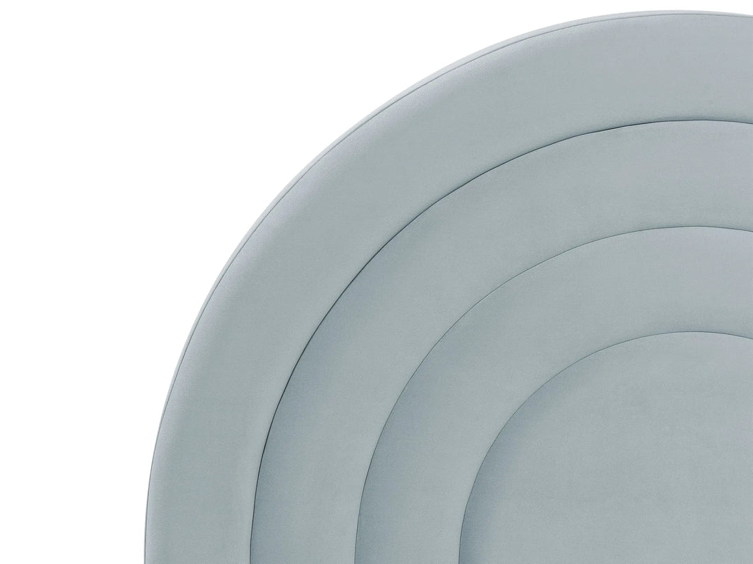 Kids Bed Velvet 90 x 200 cm Light Blue Berlin