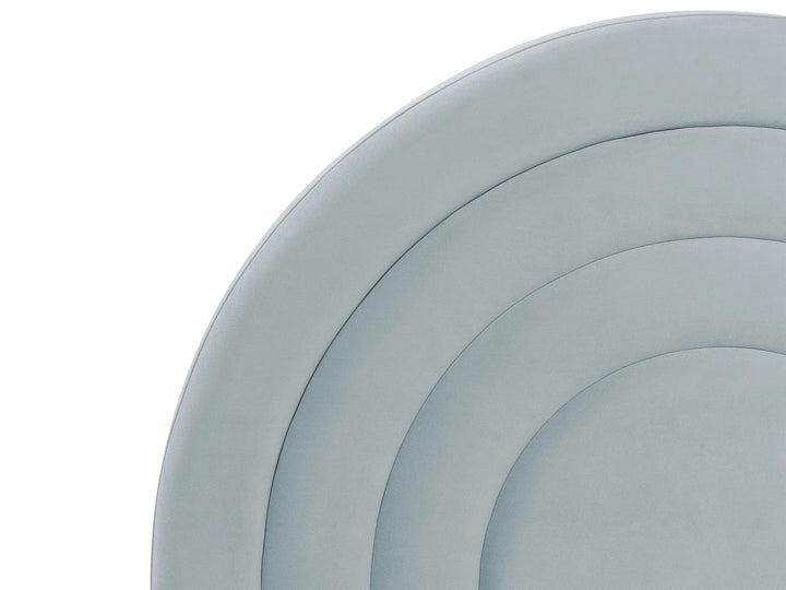 Kids Bed Velvet 90 x 200 cm Light Blue Berlin