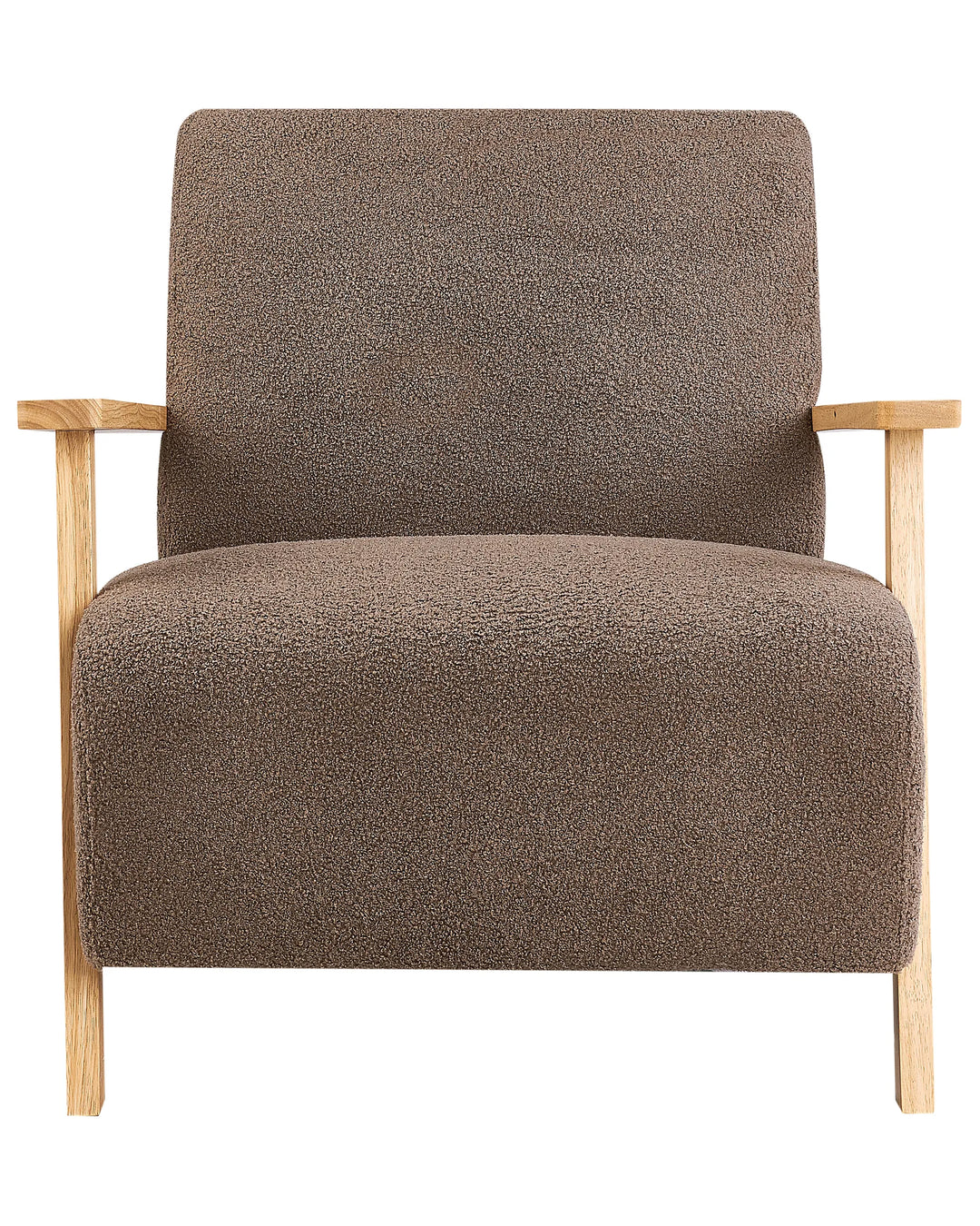 Lesja Armchair Boucle Brown