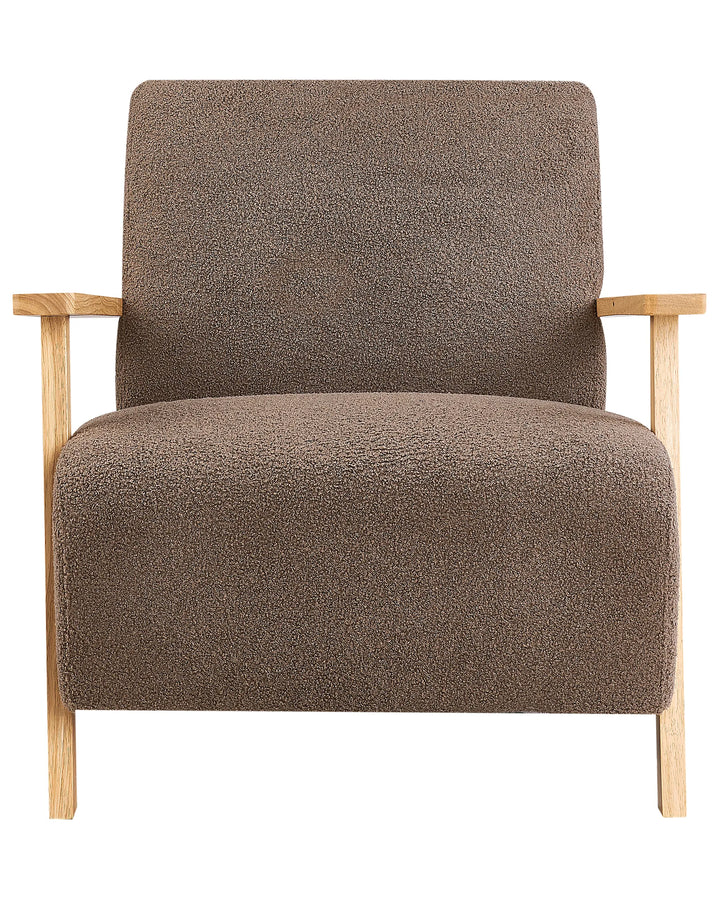 Lesja Armchair Boucle Brown