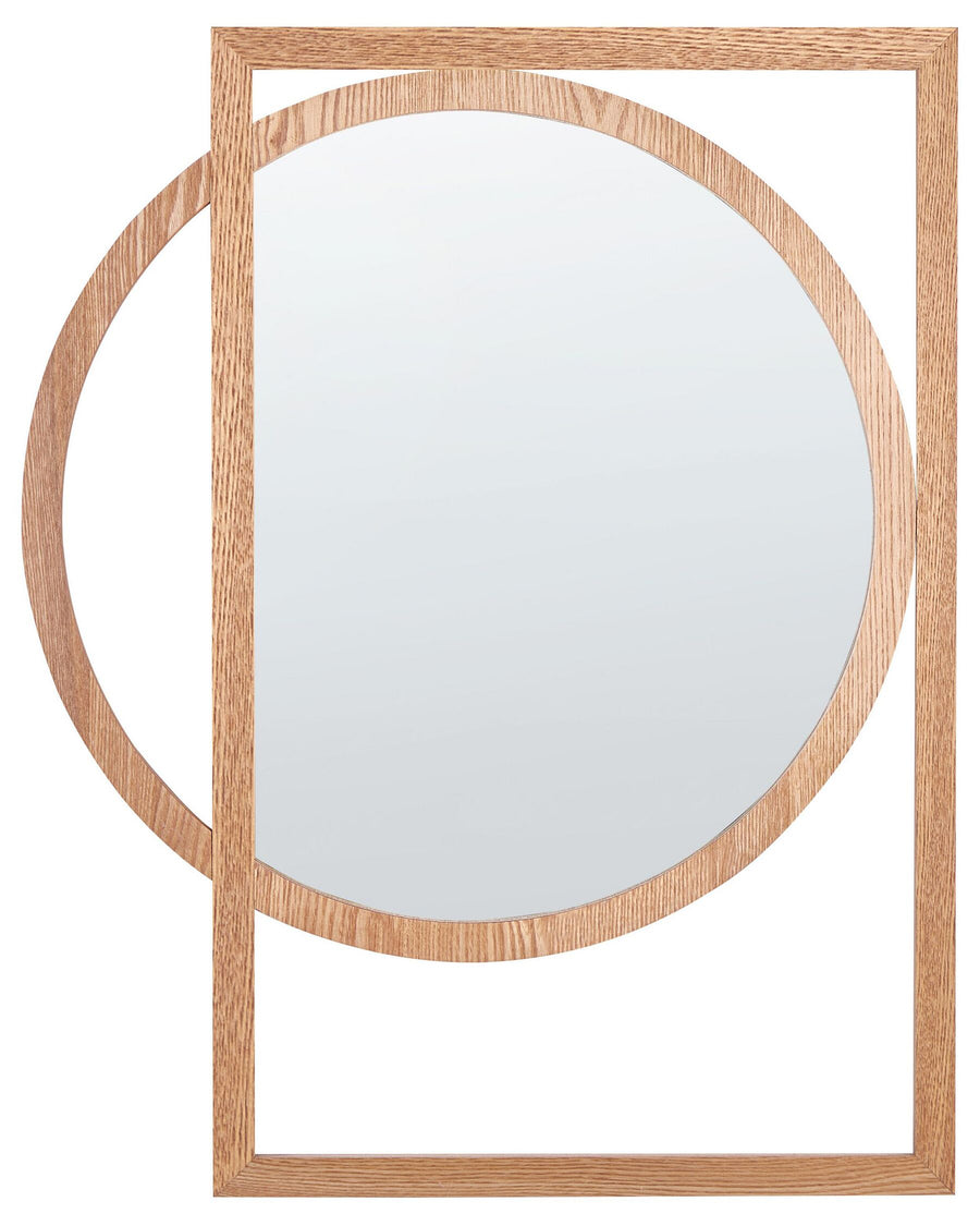 Lauron Wall Mirror Light Brown