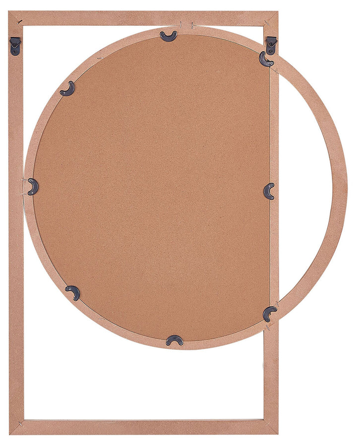 Lauron Wall Mirror Light Brown