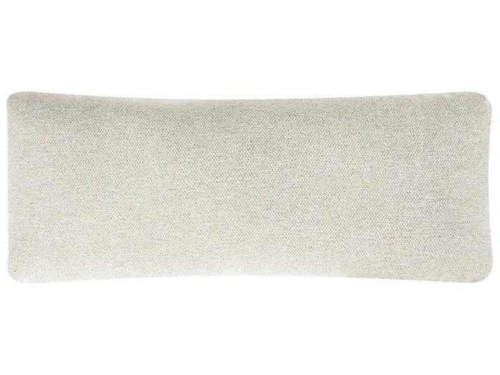 Corner Sofa 4 Seater Fabric Light Beige Left Hand Caudill