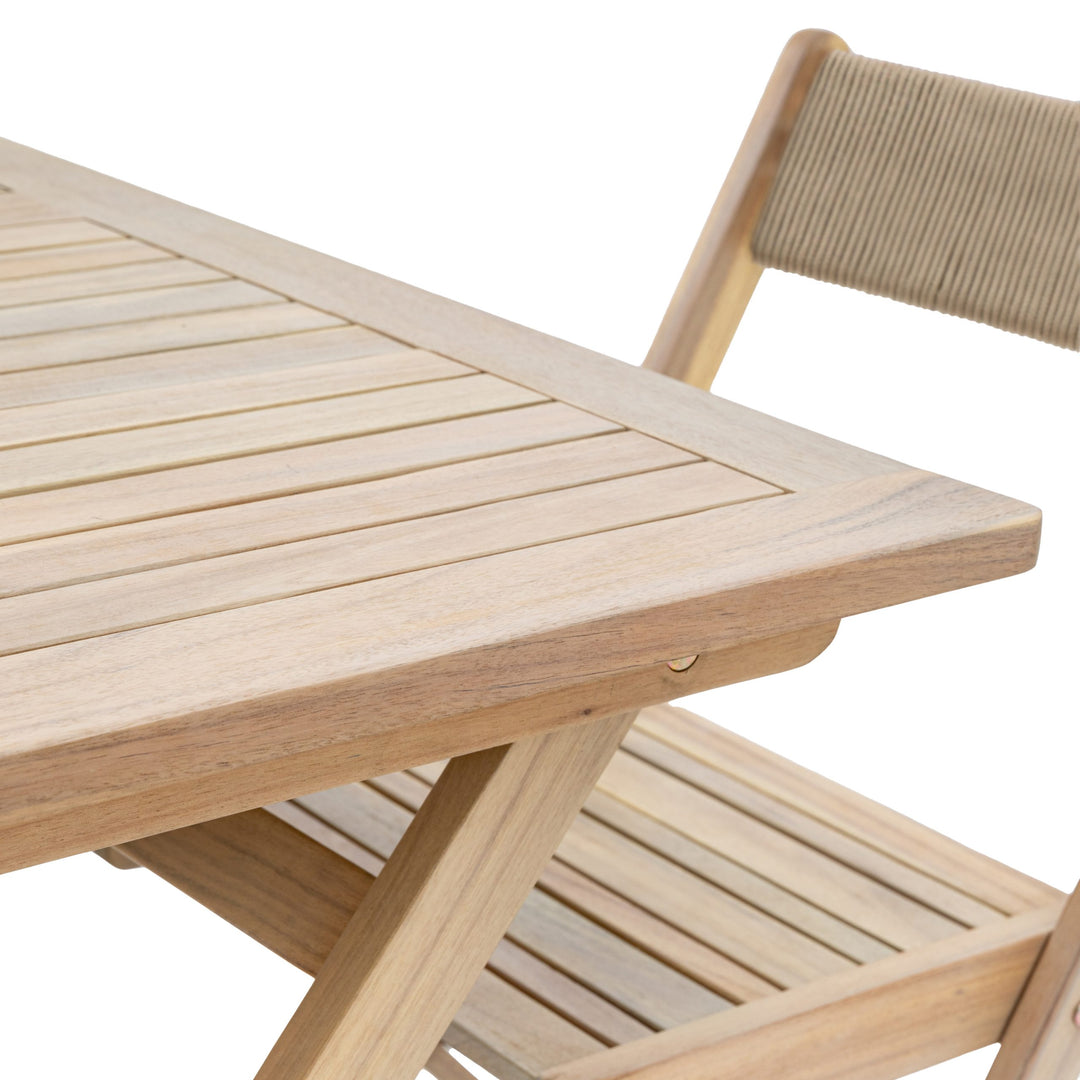 Gallery Direct Lindos Folding Dining Set