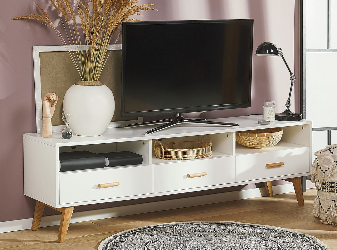 TV Stand White LIBERTY