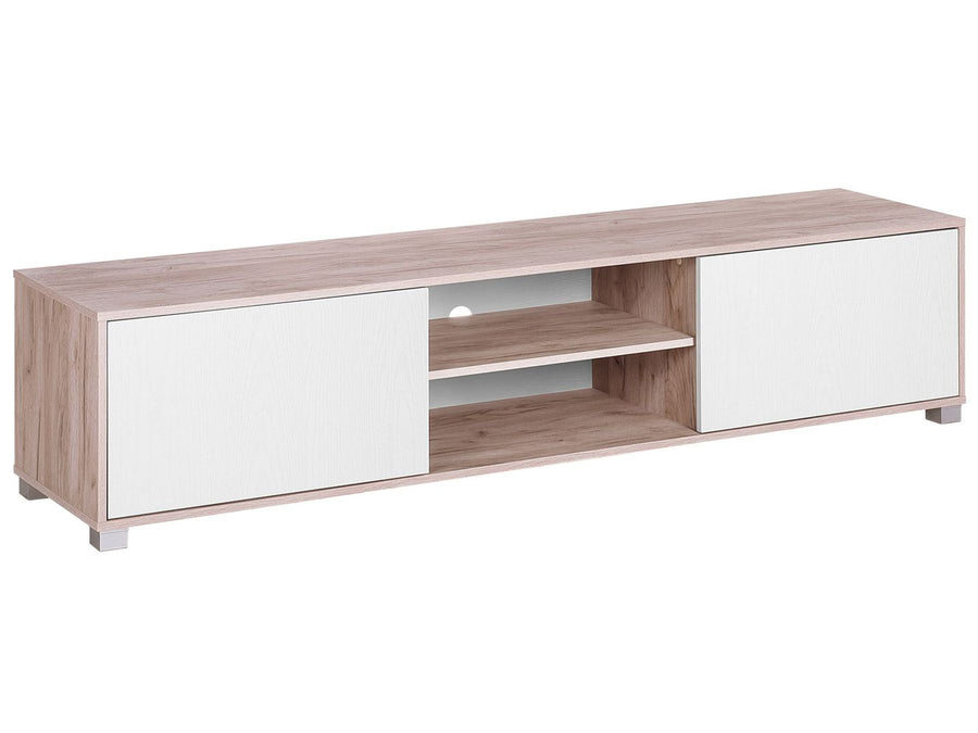 TV Stand Brown/ White Lincoln