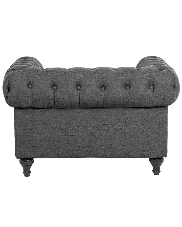 Armchair Fabric Grey Bostrom