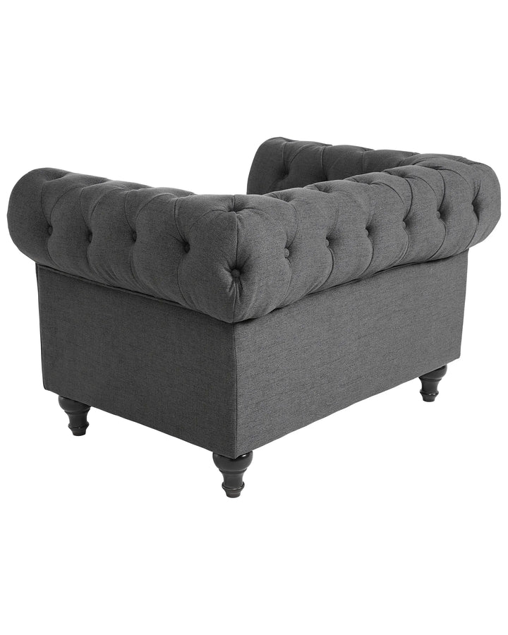 Armchair Fabric Grey Bostrom