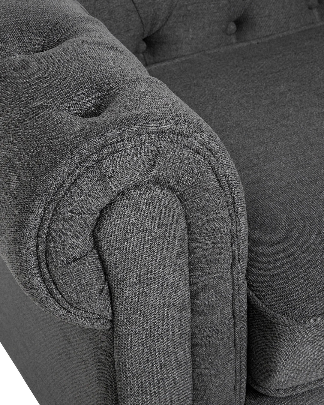 Armchair Fabric Grey Bostrom