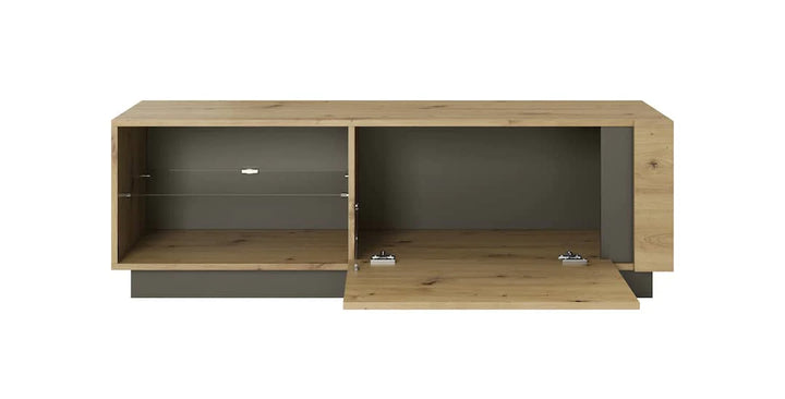 Arco TV Cabinet 138cm Oak Artisan