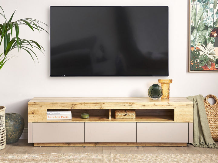 TV Stand ANTONIO Light Brown