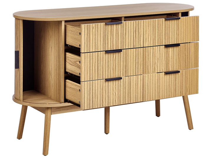 6 Drawer Chest Brown Ludlow