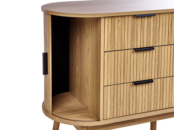 6 Drawer Chest Brown Ludlow