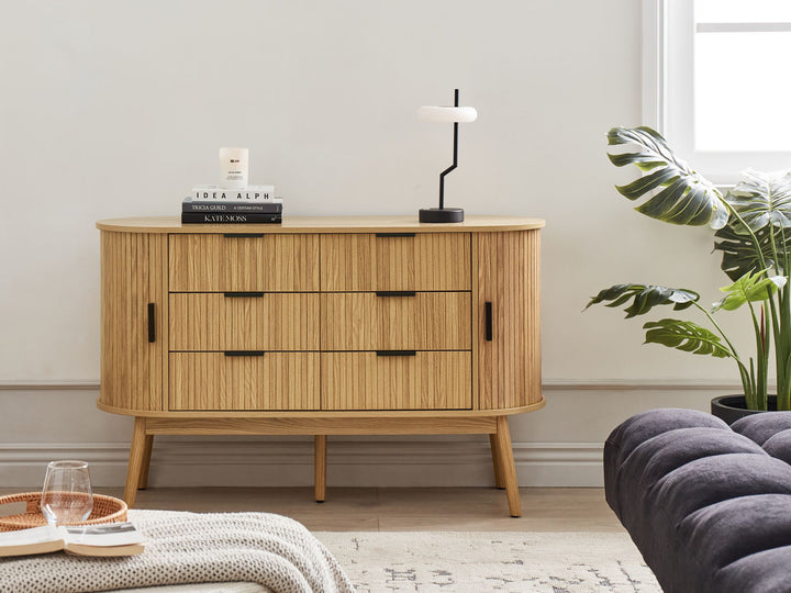 6 Drawer Chest SELAH Brown