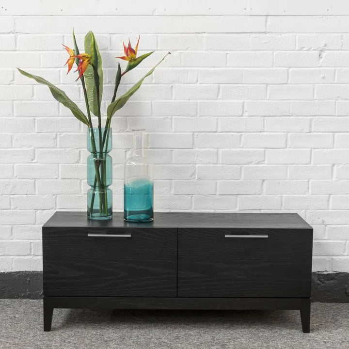Peony Wenge Black Oak Wood TV Unit  Twenty10