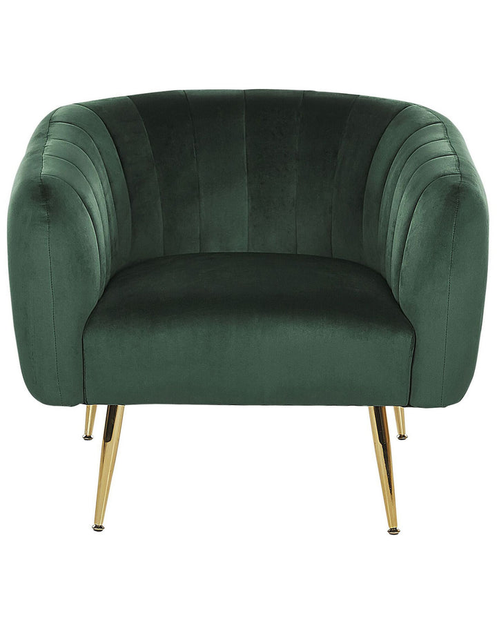 Laconia Armchair Velvet Dark Green