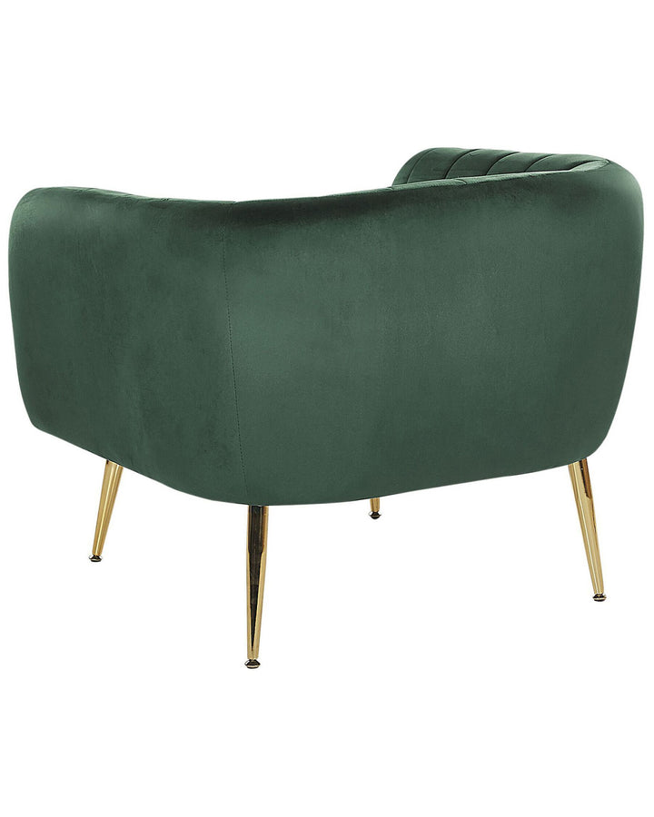 Laconia Armchair Velvet Dark Green