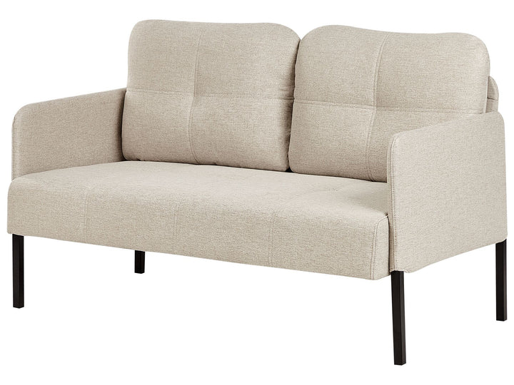 Lahti 2 Seater Fabric Sofa Beige