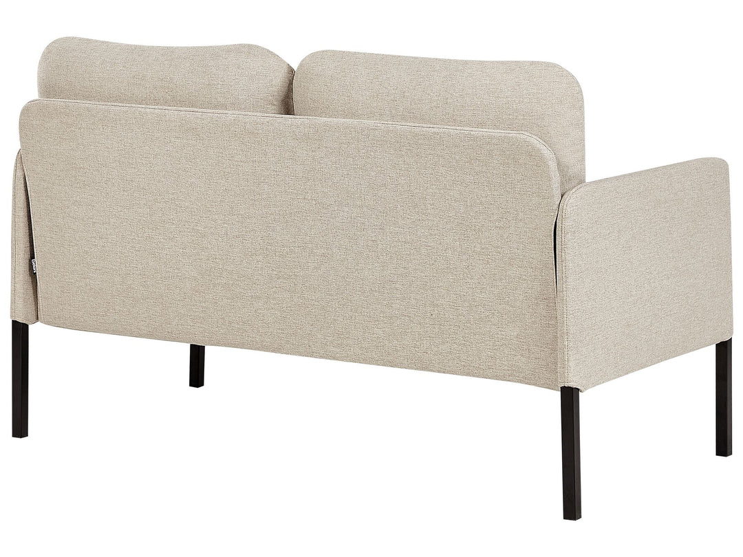 Lahti 2 Seater Fabric Sofa Beige