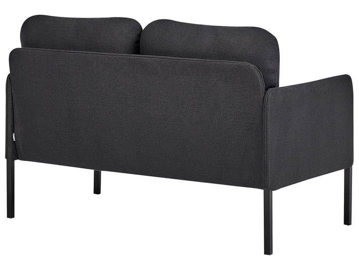 Lahti 2 Seater Fabric Sofa Graphite Grey