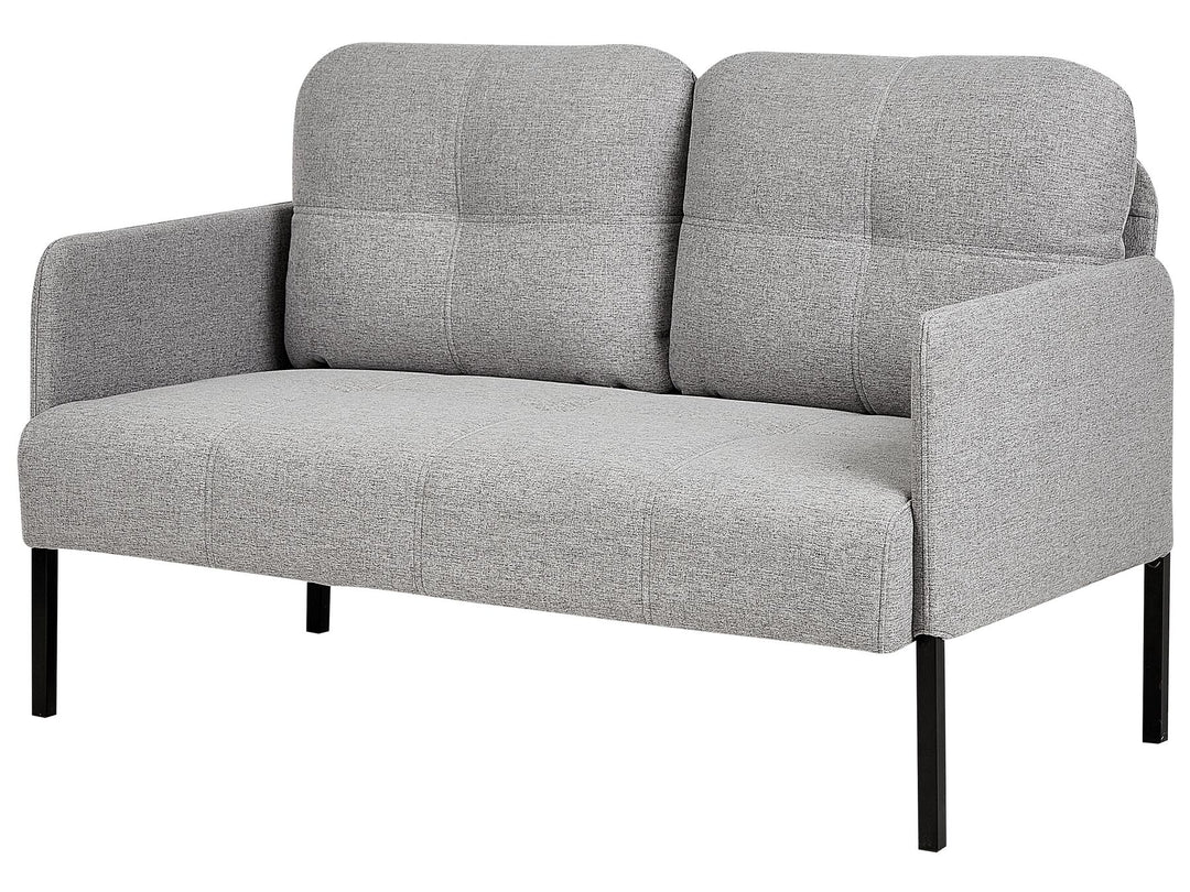 Lahti 2 Seater Fabric Sofa Grey