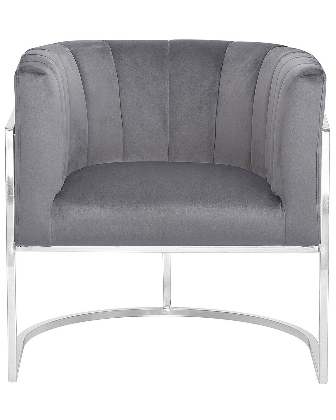 Larvik Armchair Velvet Grey