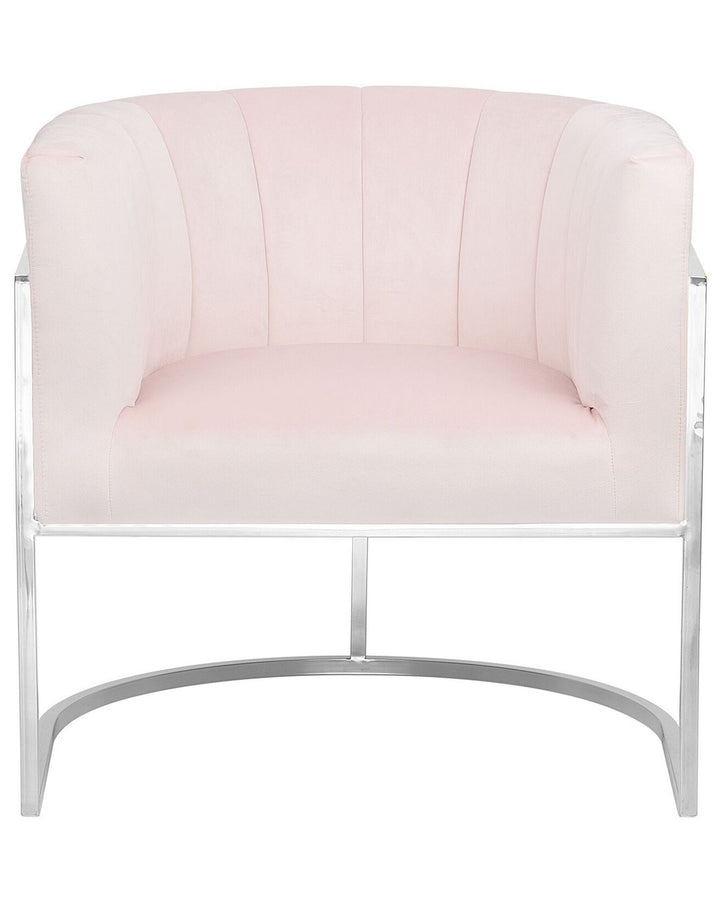 Larvik Armchair Velvet Pink