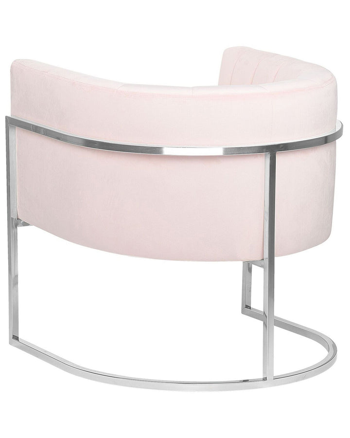 Larvik Armchair Velvet Pink