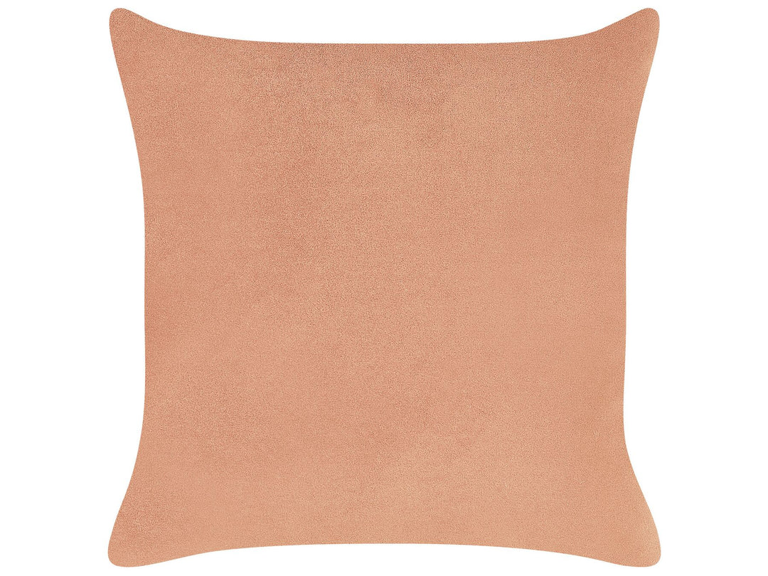 Le Crau Left Hand Velvet Chaise Lounge Peach Pink