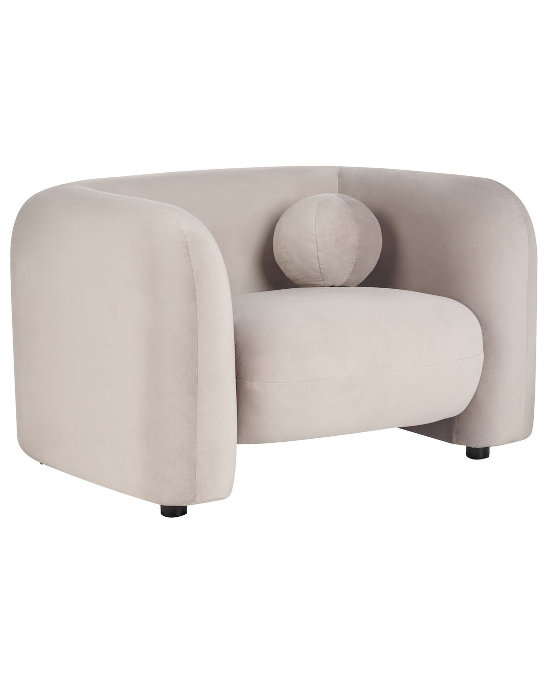 Leiren Armchair Velvet Taupe