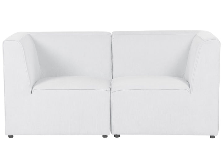 Lemvig 2 Seater Modular Jumbo Cord Sofa Off White