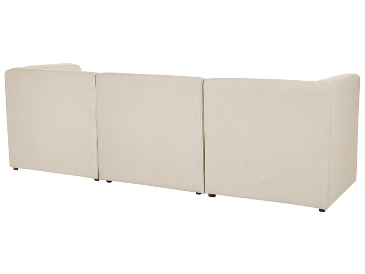 Lemvig 3 Seater Modular Jumbo Cord Sofa Beige