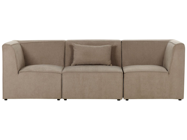 Lemvig 3 Seater Modular Jumbo Cord Sofa Taupe