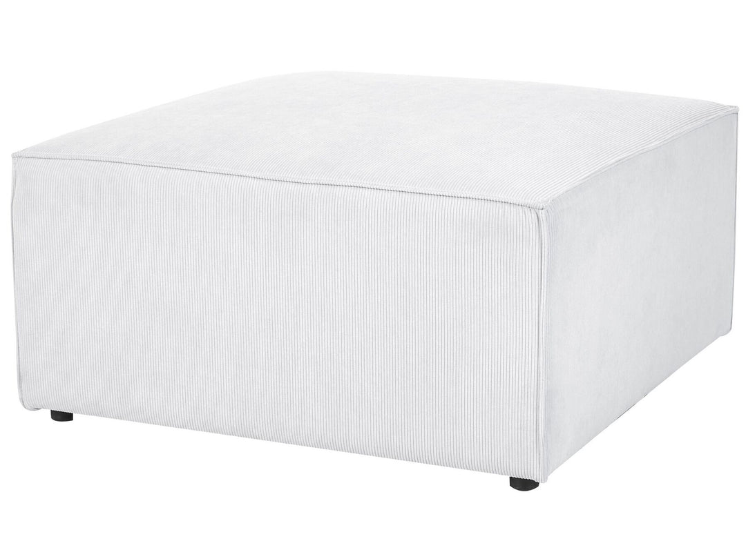 Lemvig Jumbo Cord Chaise Lounge Off White