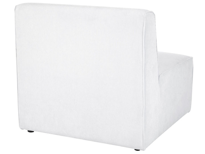 Lemvig Jumbo Cord Chaise Lounge Off White