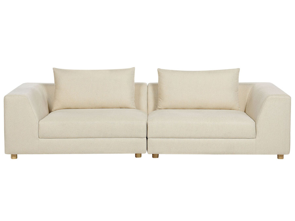 Lermon 3 Seater Sofa Beige