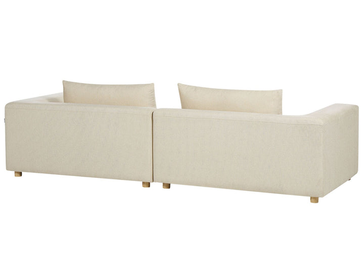 Lermon 3 Seater Sofa Beige