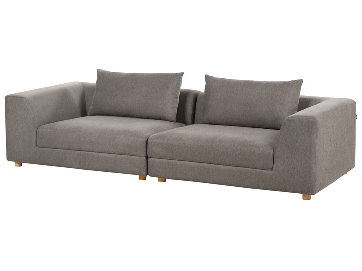 Lermon 3 Seater Sofa Brown