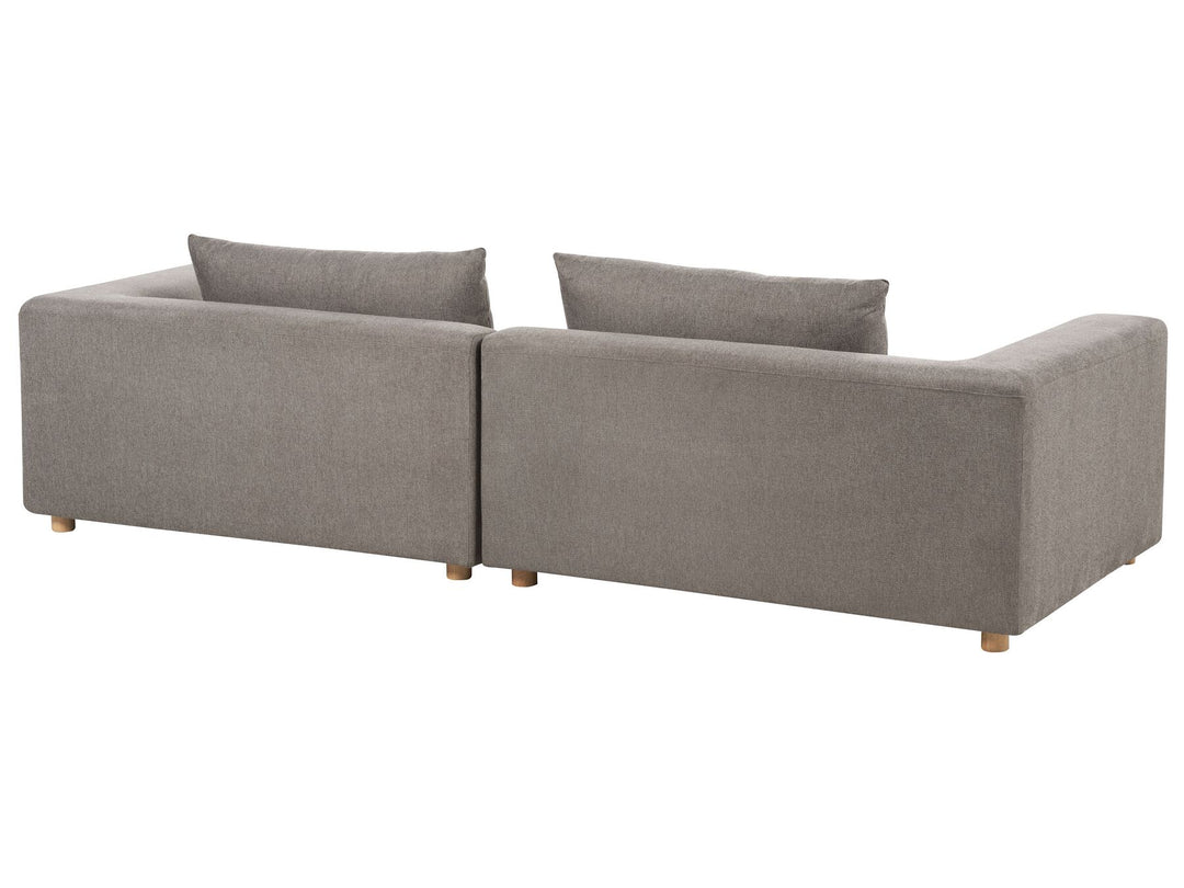 Lermon 3 Seater Sofa Brown