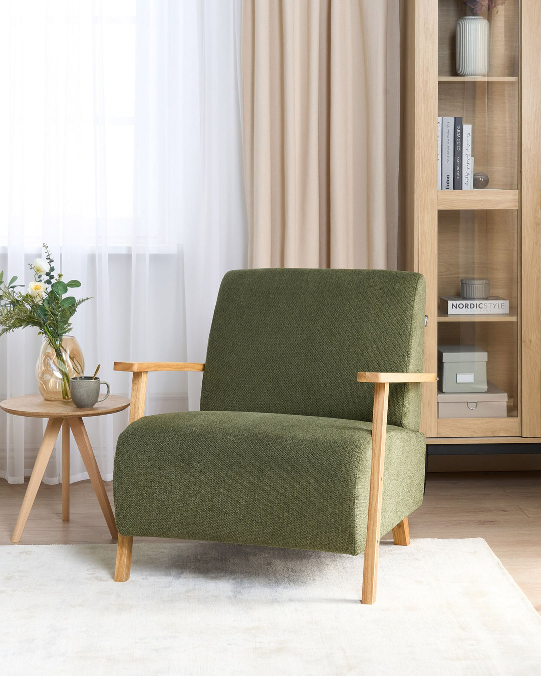 Lesja Armchair Green