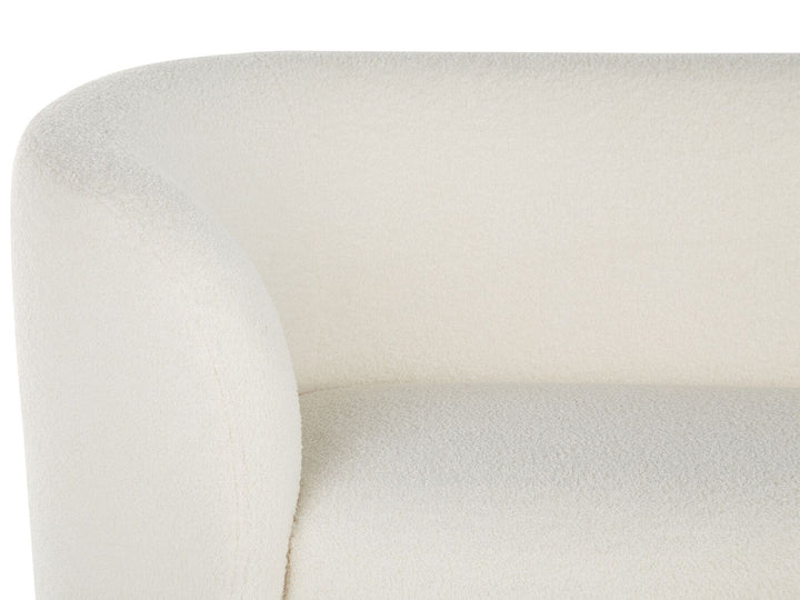 Loen 3 Seater Boucle Sofa White