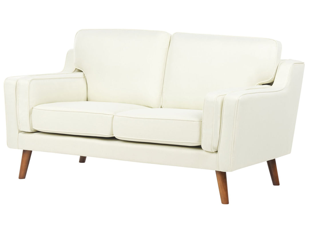 Lokka 2 Seater Fabric Sofa Off-White